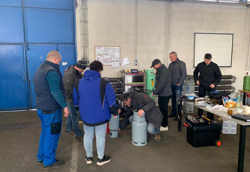 Training course WATEX at our customer facilities KOVOSLUŽBA OTS, a. s., Prague